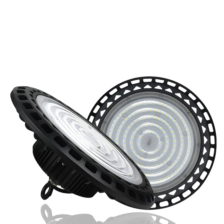DAWN Aluminum IP65 Industrial Waterproof Highbay Light 100w 150w 200w Ufo Led High Bay Light