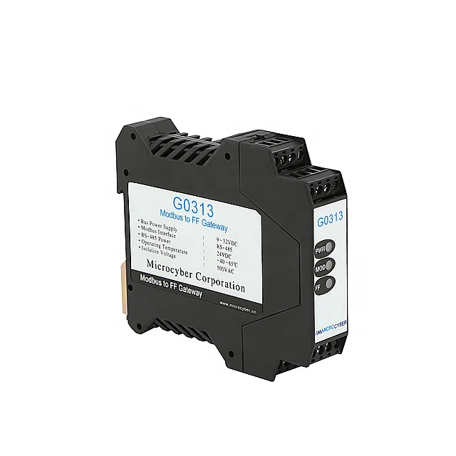  G0313 MODBUS RTU к FF DIN рейку монтажный