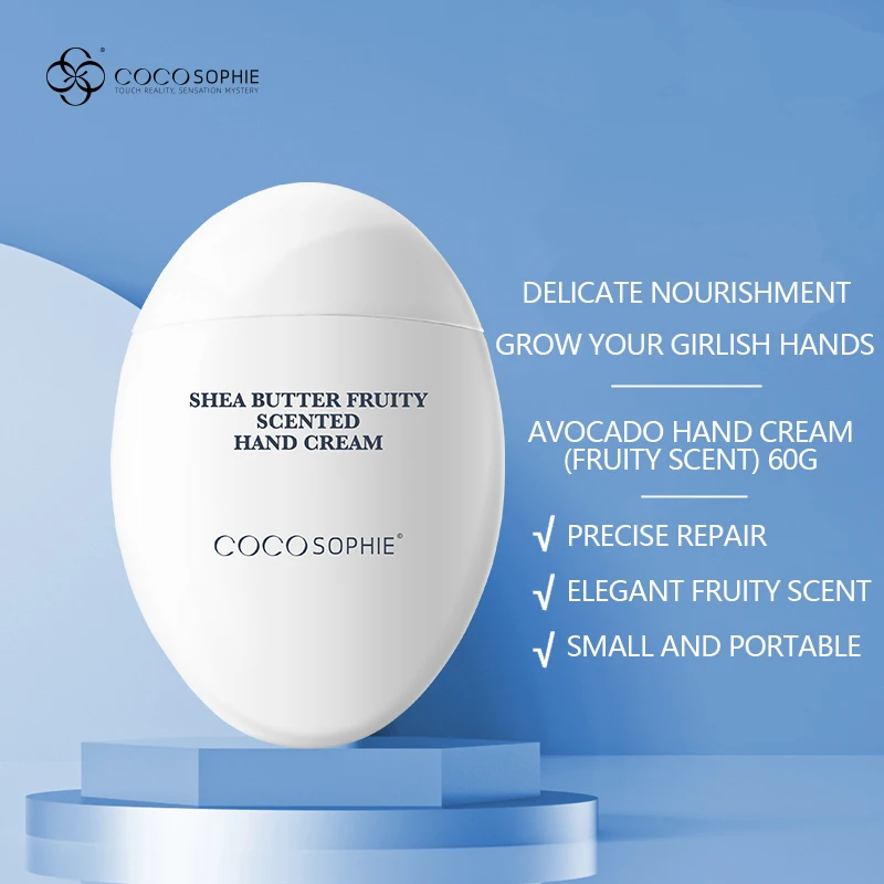 COCOSOPHIE Avocado Fragrance Travel Nourishing Moisturizing Anti-Drying Natural Hand Care Lotion For Hand Cream & Lotion