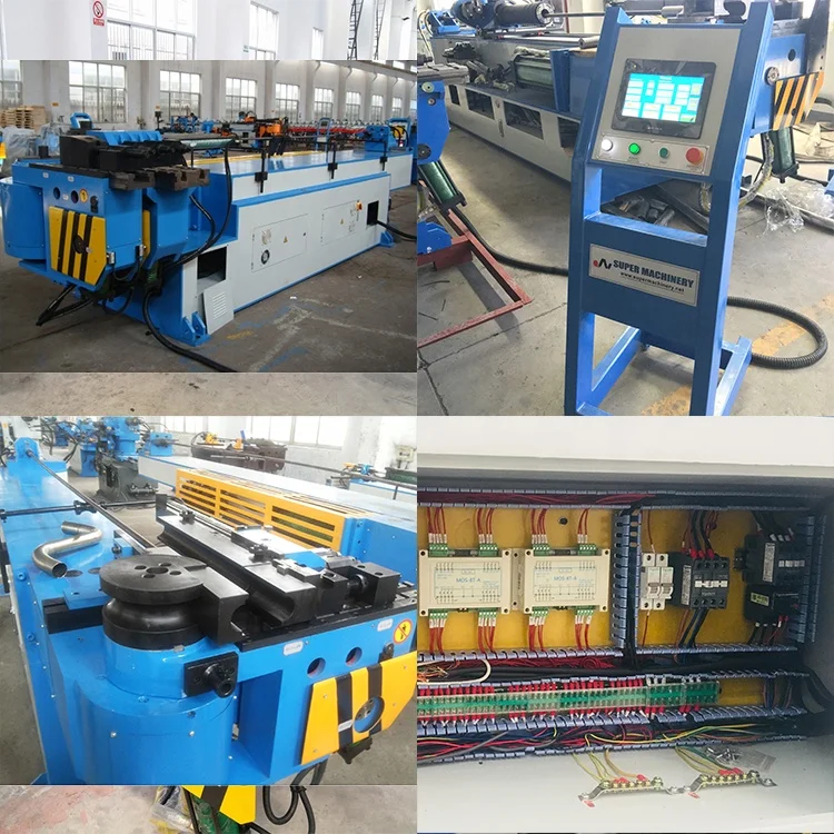Hydraulic Mandrel bicycle curved tubes cnc gym machine pipe bending machine