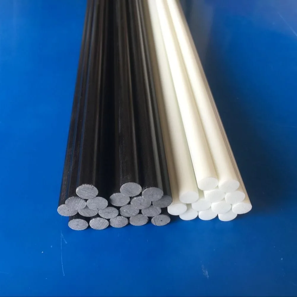 Black Tapered UV Resistance hollow frp Plastic Fiberglass Reinforced Rods Fiberglass Tent pole rod for Beach Tent ribs