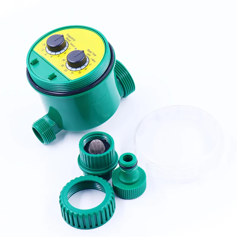 Green Garden Irrigation Controller Ball Valve WaterTimer