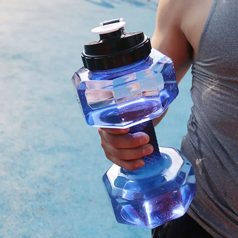Bodybuilding Water Dumbbell Weight Dumbbells Slimming Fitness Gym Equipment Yoga Crossfit Training Sport Plastic Bottle Exercise