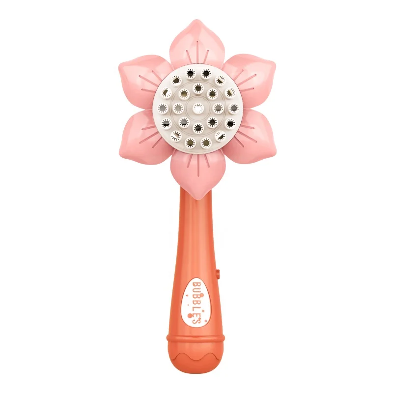 2-in-1 Fan and Bubble Stick, Bubble Machine For Kids, Bubble Gun Blower And Refill Solution, Shower Time, Birthday & Party Favor