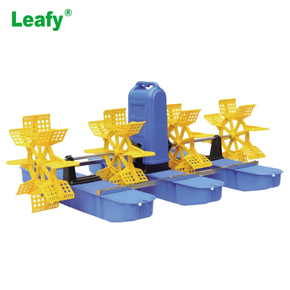 ECO aquaculture industrial 4 impeller paddle wheels aerator in China