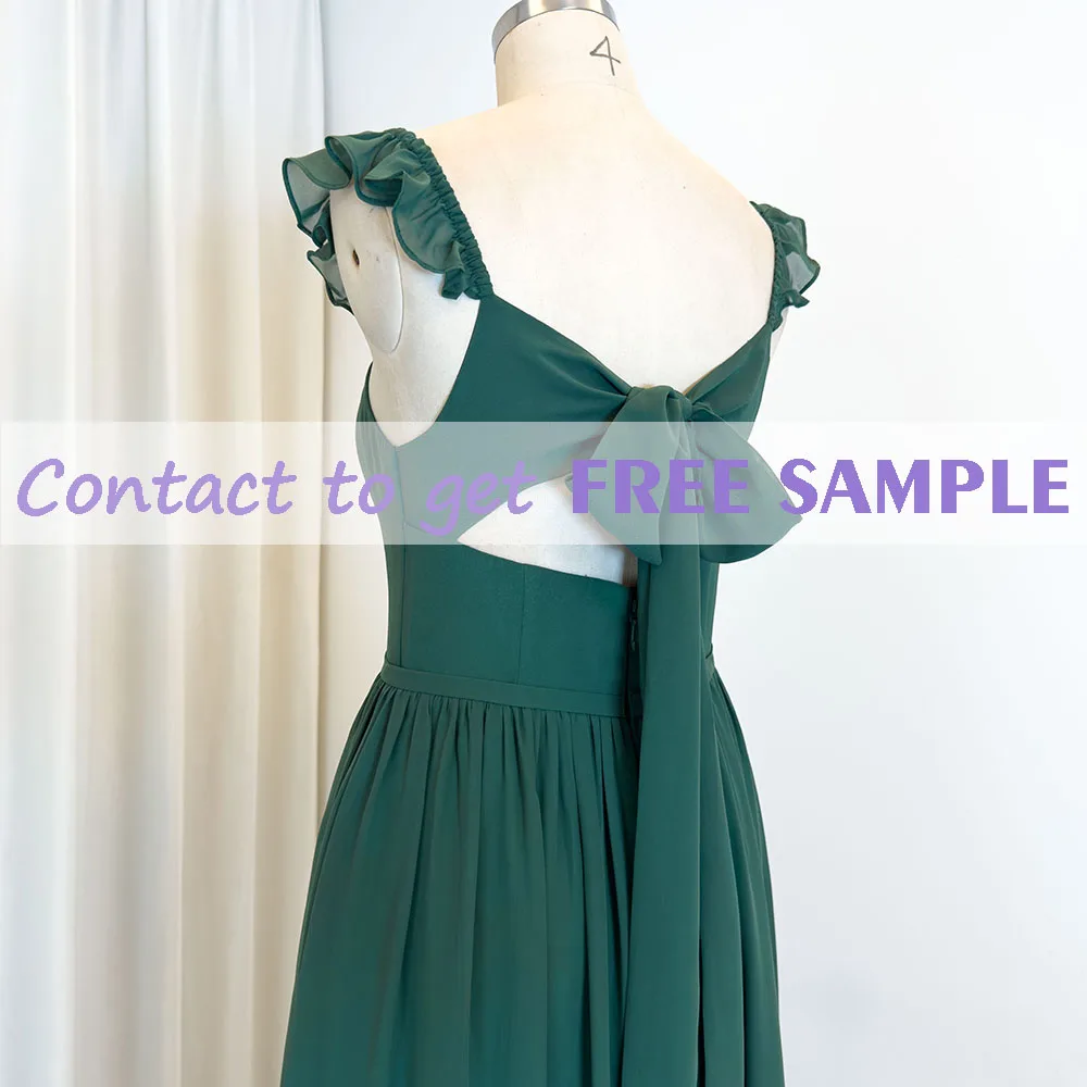 TEENYEE Sweetheart Luxurious Evening Dresses 2023 Elegant Formal Sage Green Bridesmaid Dress for wedding party