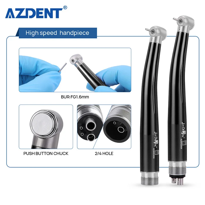 Azdent dental high speed handpiece and dental low speed air turbine handpiece set