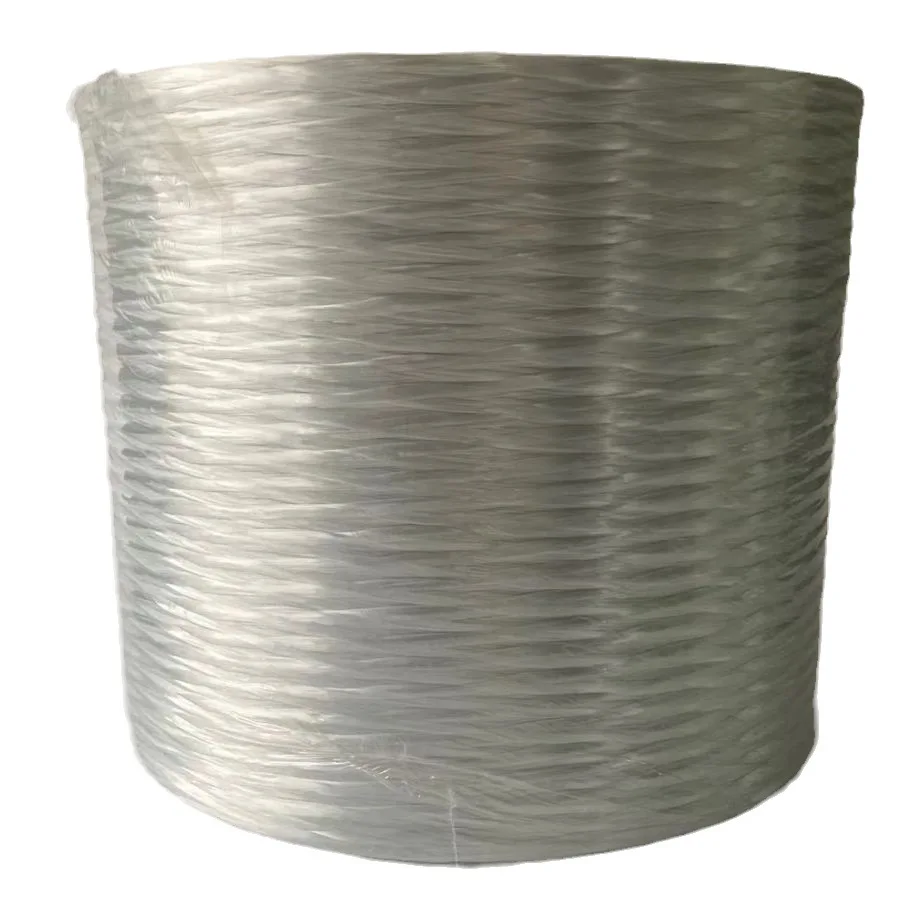 Factory Wholesale Alkali-Resistant 9600tex 31um Fiberglass Direct Roving Yarn GRC for Winding Pultrusion E-Glass Fiber