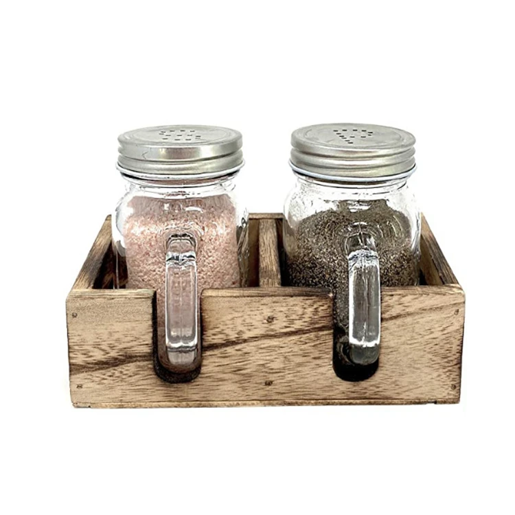 Уникальный Стиль Современная jar Солонка и перечница набор Многофункциональный приправы коробка для