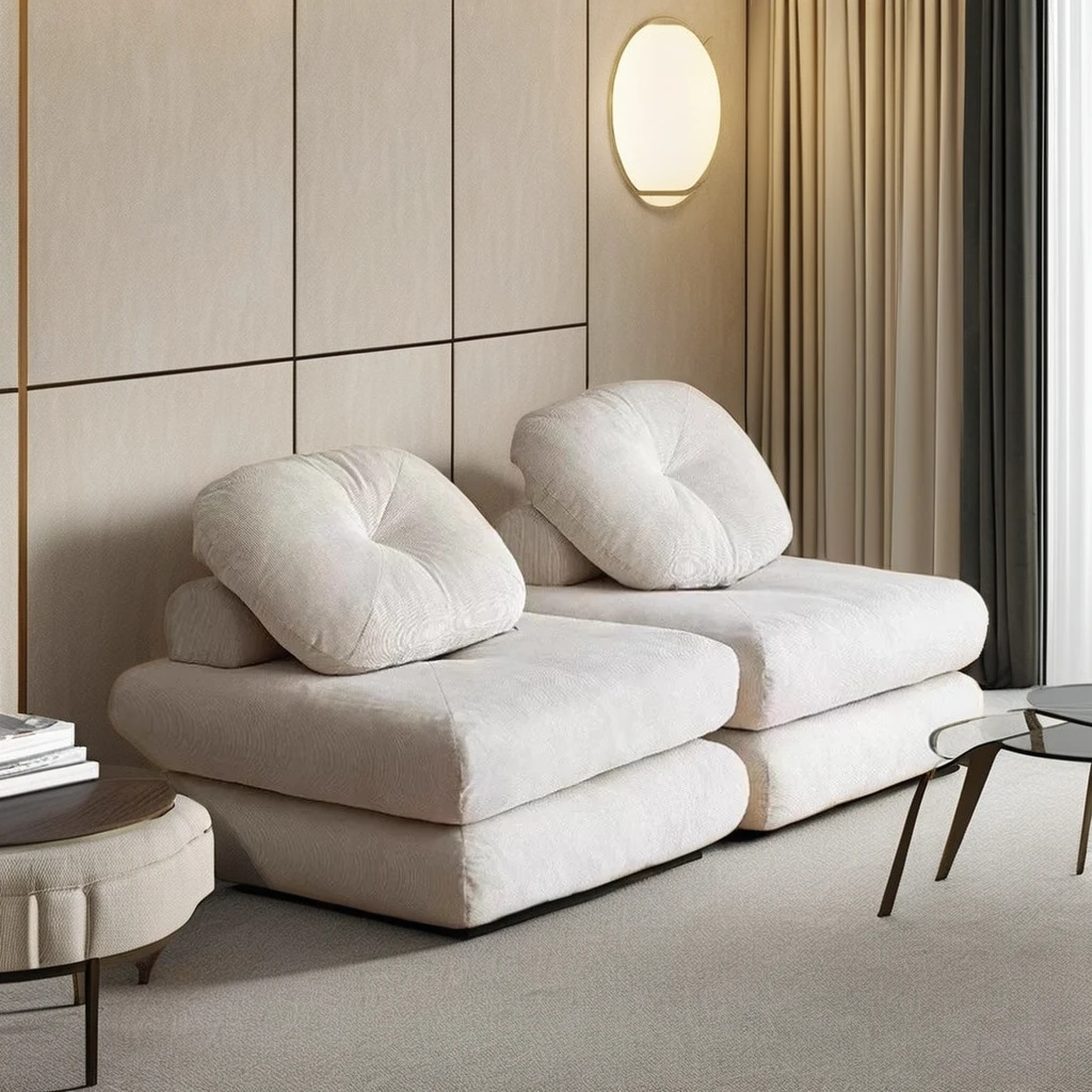 Современный красный большой воздушный диван в европейском стиле для гостиной компрессионный тканевый модульный секционный и диван-кровать