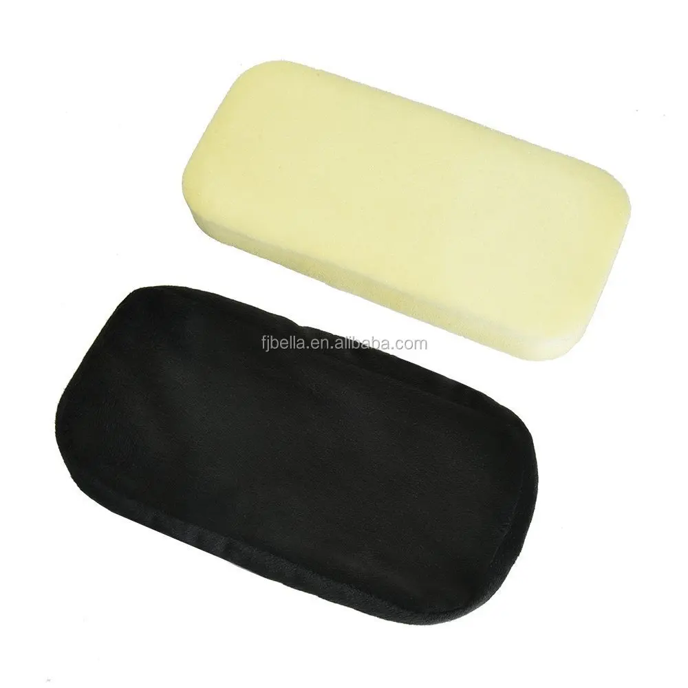 Optima memory foam Universal office Chair Armrest pads for office, home and wheel chair armrest, black