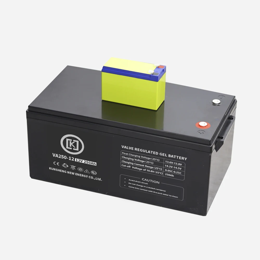 China new arrival 12v 250ah valve regulated gel 12volts lead acid battery