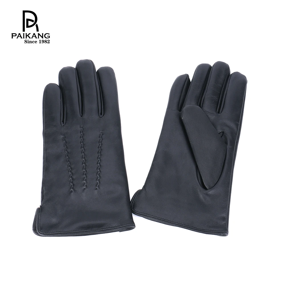 High Quality Sheep Skin Fashion Leather Gloves New Design Comfortable Driving Leather Gloves
