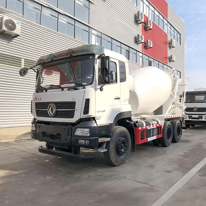 Dongfeng KL 6x4 Concrete Mixer Truck 8 CBM Concrete Pump Truck Bulk Cement Mixer Tank Truck with Speed Control