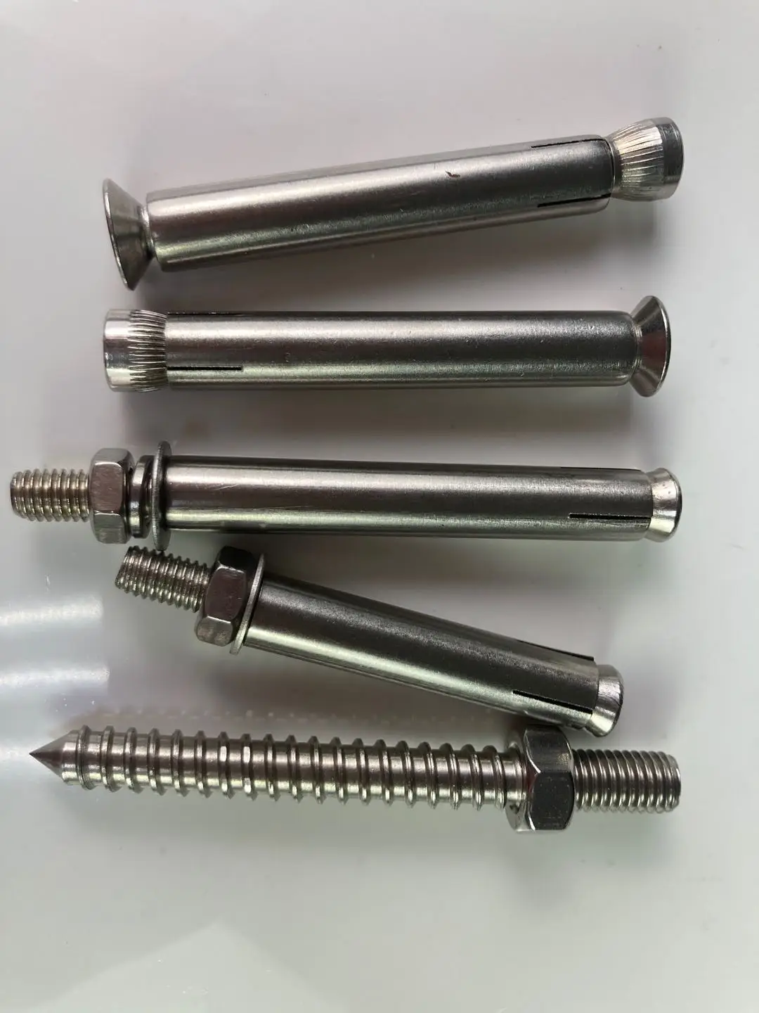 Stainless Steel balustrade Handrail Staircase Anchor Bolts Clamp Screws Fittings