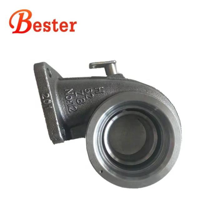 Modified Turbo RHF55V F55V N0.12 201 turbine housing fit to RHF55V CHRA billet wheel AR small