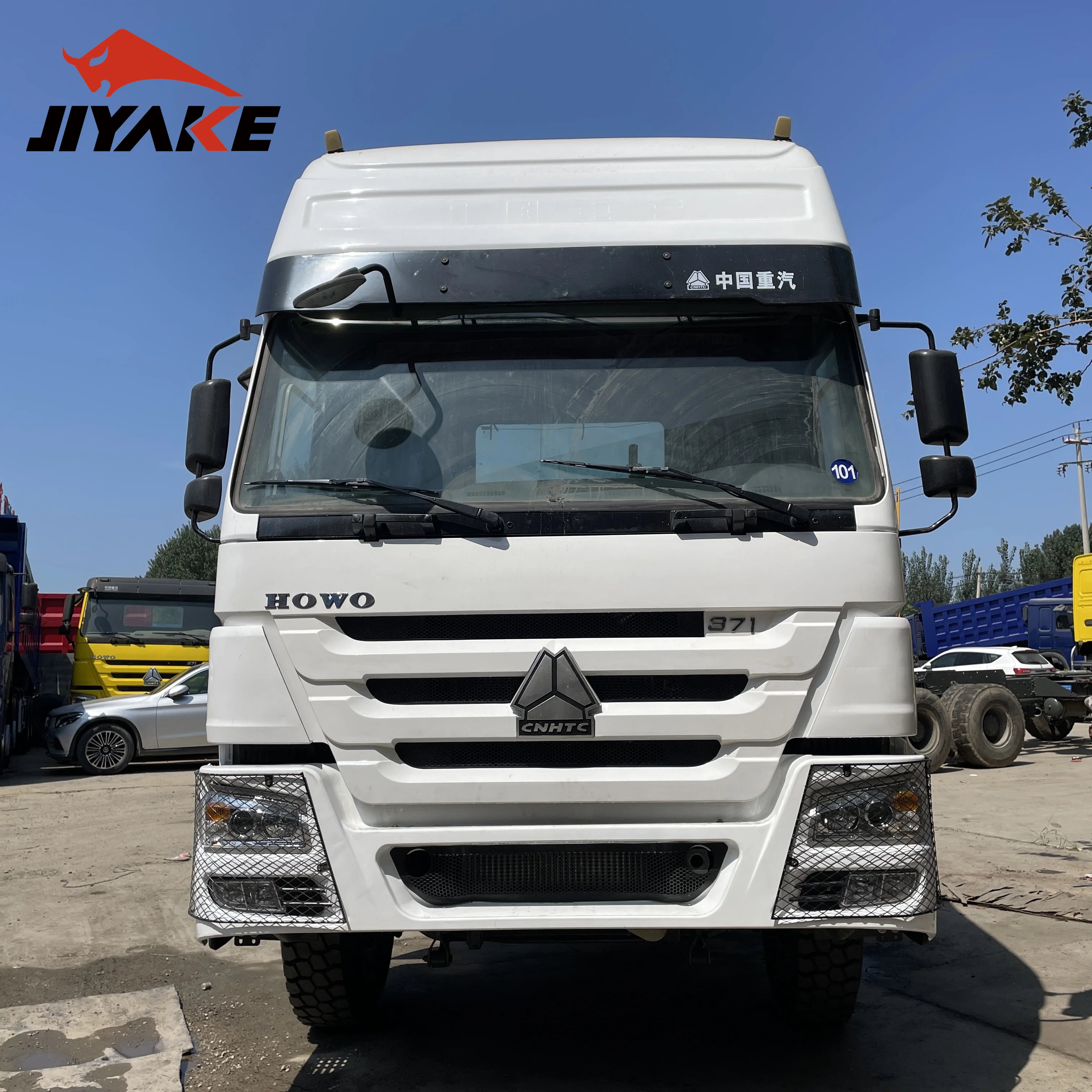 6x4 б/у HOWO 371hp Международный Новый 10 колесный Левый ручной привод для настройки лучших тракторов