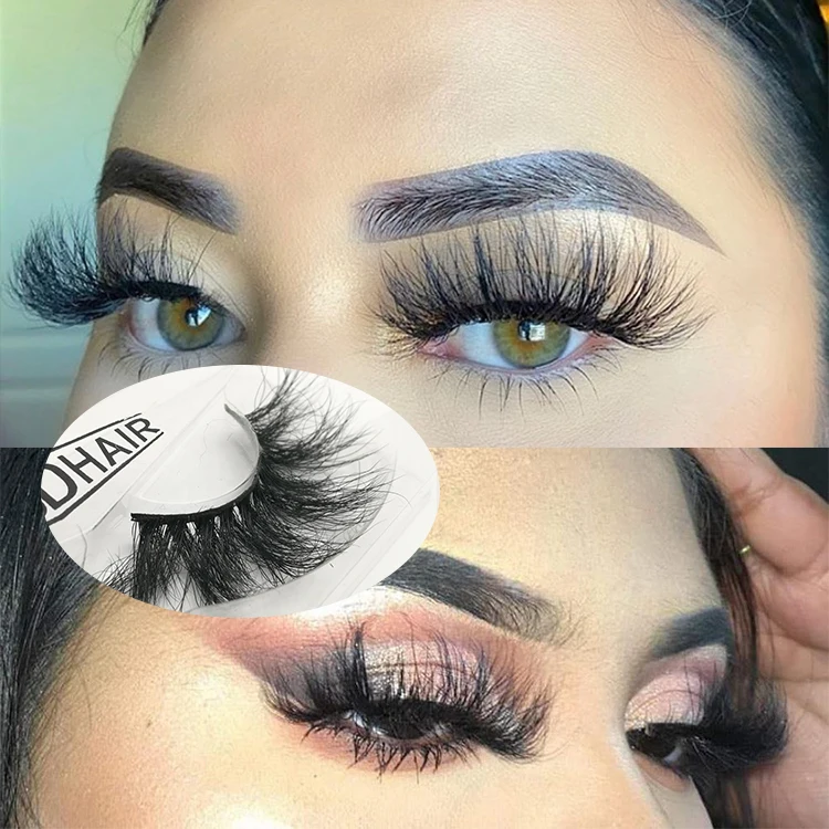 
Custom Packaging Private Label eyelashes vendor Free sample wholesale Own Brand Handmade 100% 3D Real Mink false Eyelash 