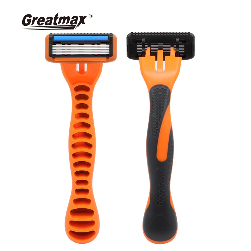 6+1Trimmer Blade disposable shaver set men advanced Custom Seven body Face Razors mens shaving