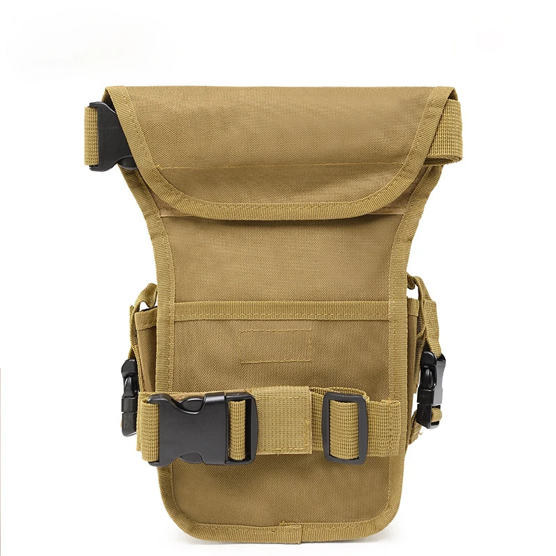 0201 Outdoor Custom Wholesale Waterproof Fishing Travel Camping Camouflage Tactical Men Biker Motorcycle Waist Leg Bag