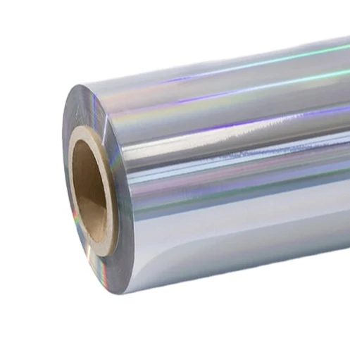 Hot Selling 12/25/30mic Laminated Film Pvc Decorative Soft Film Transparent Plastic Holographic Thin Film