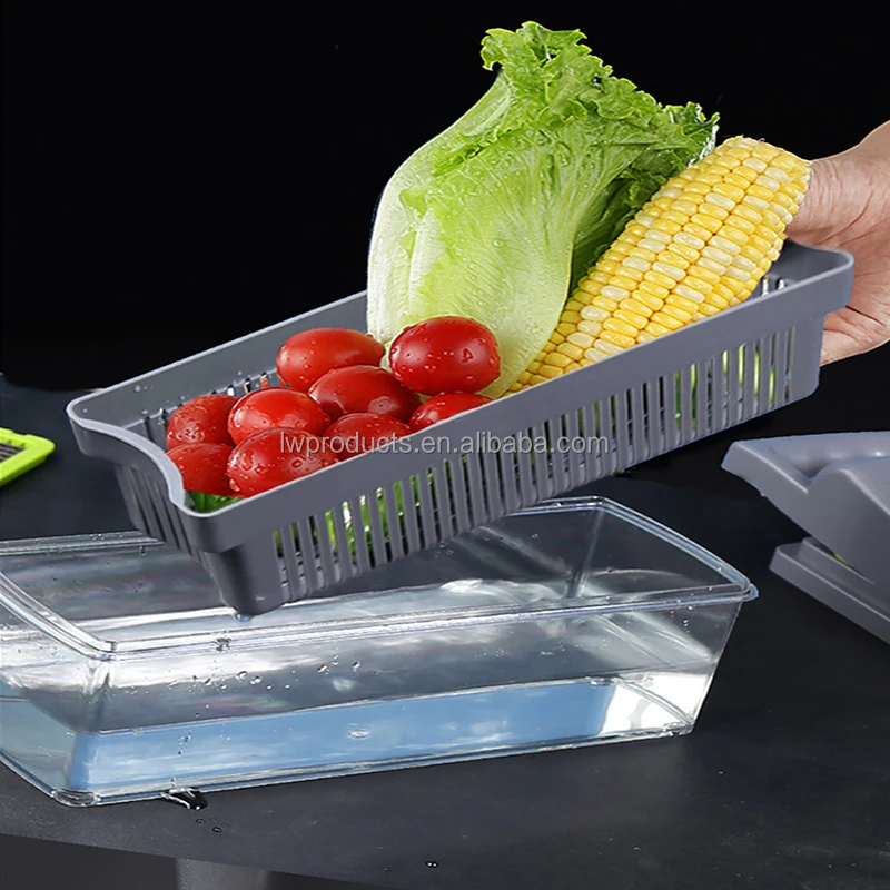 Kitchen Gadgets 2024 Vegetable Food Chopper Onion Choppers Onion Cutter Multifunctional Vegetable Cutter Vegetable Chopper