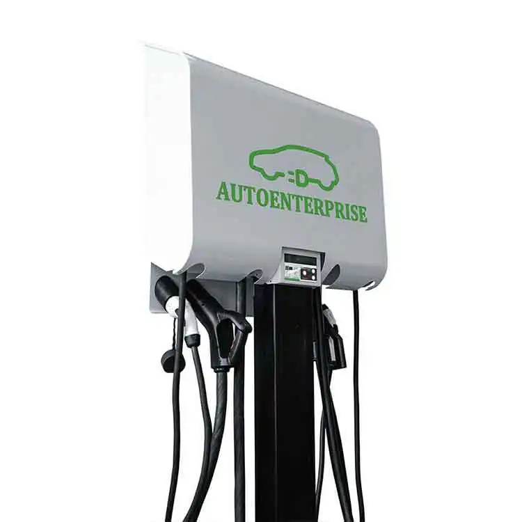  60 кВт OCPP AC/DC ev быстрая зарядная станция быстрое зарядное устройство для электромобиля CHAdeMO CCS тип 1/2 разъема