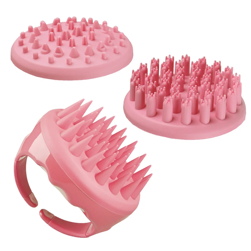 Custom Silicone Hair Cleanser Shampoo Scrubber bath brush