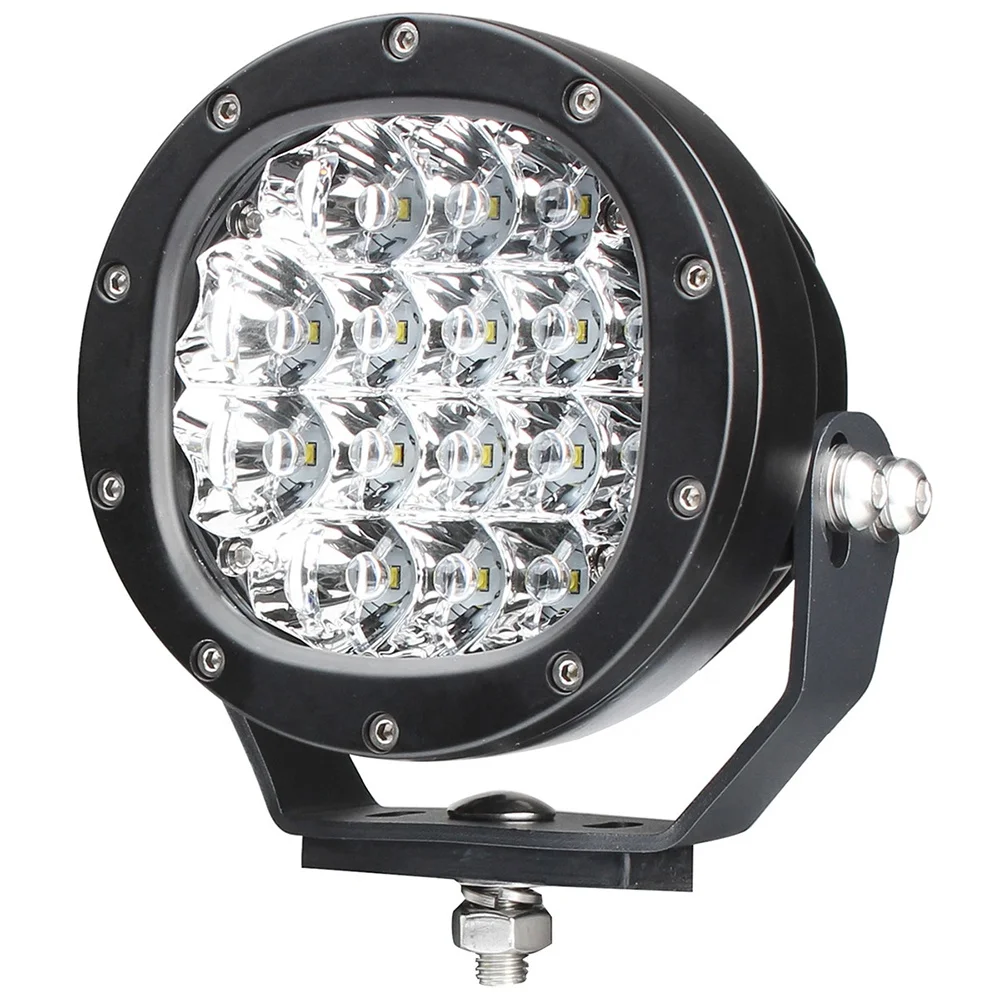 Hot Sale Aurora 5 inch round trucks offroad Lights 4x4 tractors 80watts led driving work light