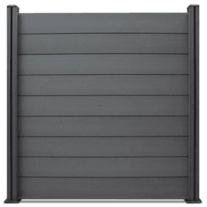 1,8 м * 1,8 м композитный забор открытый садовый забор WPC Забор