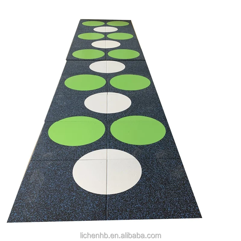 Floor Mats Interlocking Fitness Gym Floor Tile Non Slip Shock Proof Crossfit Rubber Sale Silicon Unisex Customized Anti Time SGS