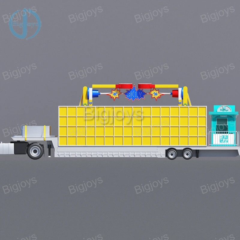 Thrill  Trailer Top Spin Park Rides Amusement Park Top Spin Rides Fun Fair Carnival Game Swing Rides for Sale
