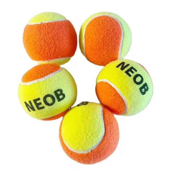 Custom ITF Approved Padel Tennis Ball High Quality Beach Tennis Ball Training Professional Low Pressurized Rubber Tennis Ball