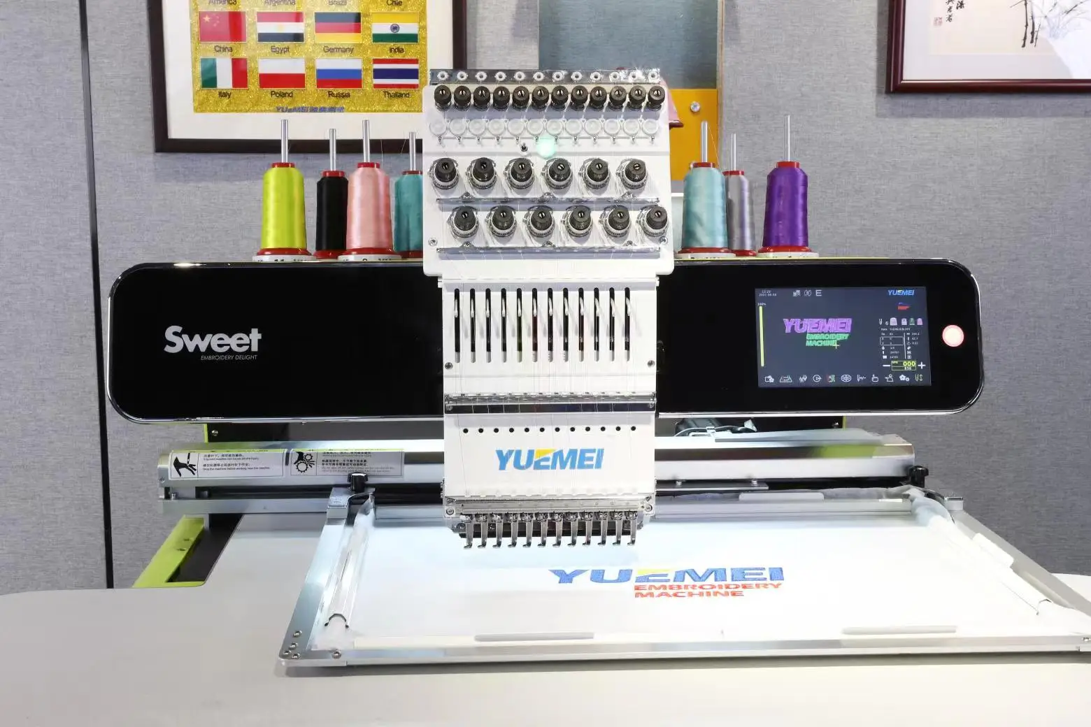Amazing New Brand Sales For Tajima 12 Needles Embroidery Machine