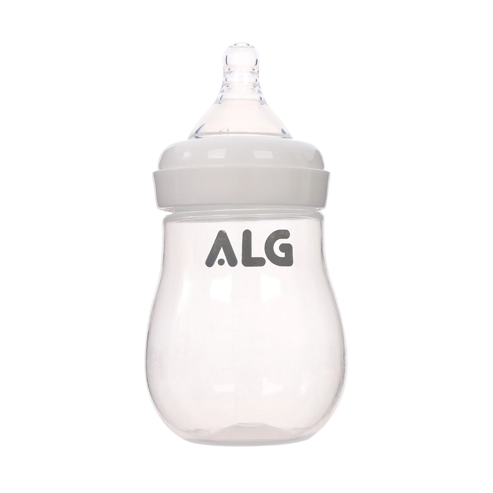 Algo hotsale 200ml baby feeding bottle without handle