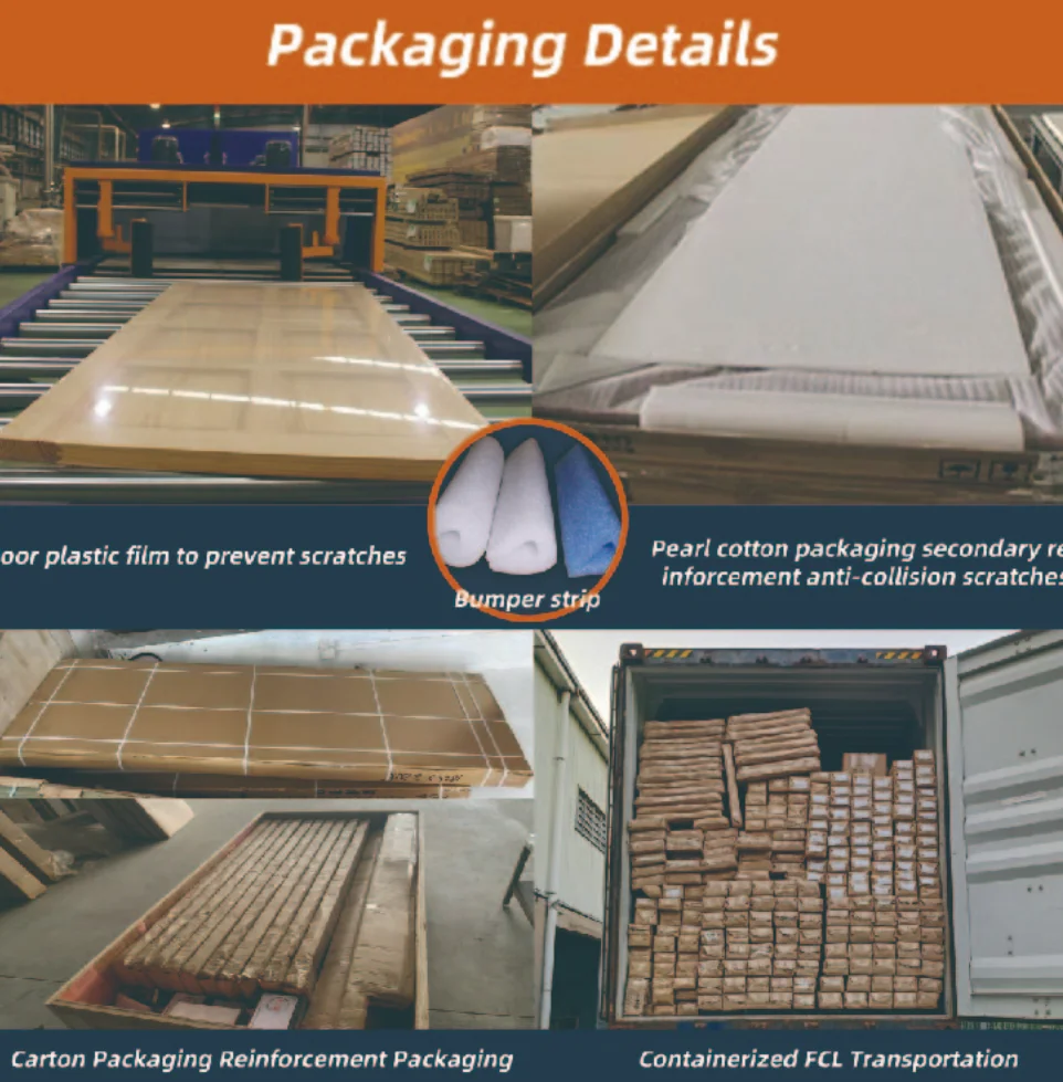 Modern Simple Whole House Makes Solid Wood Compound Door