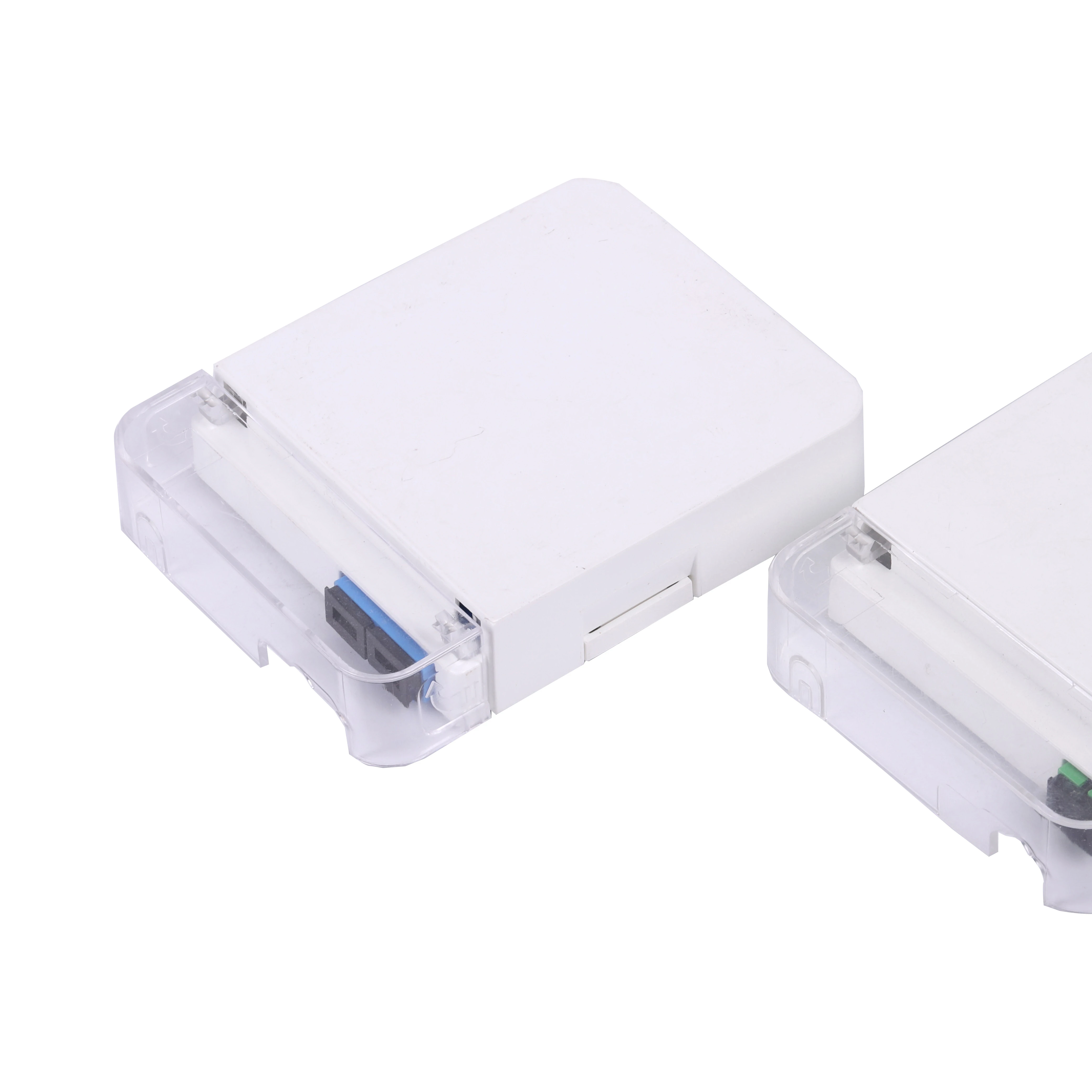FTTH ODP/ODB/FDB indoor optic terminal box 2 ports optical fiber termination box 1x2 cores wall-mounted junction splitter box