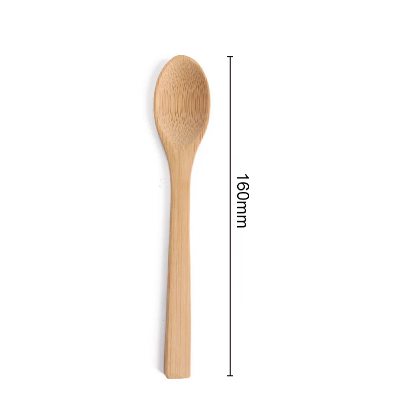 Eco-Friendly Bamboo Reusable Cutlery Bamboo Cutlery Set Wooden Bamboo Knife Fork Spoon Travel Sets