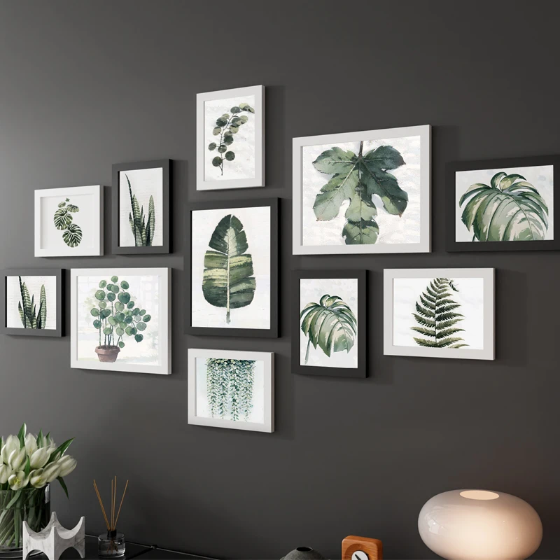 Wholesale Solid Wood Picture Frame Personalised Photo Wall Gallery for Home Desktop Modern Style Wall Decoration