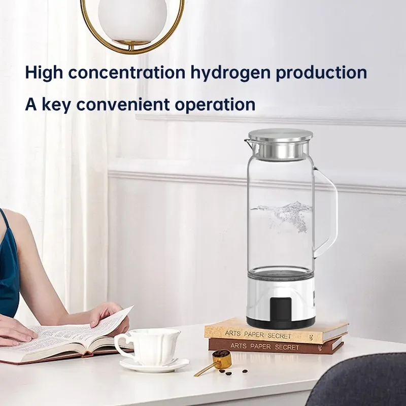 Hot New Products High Concentration Hydrogen Rich Water Generator 1L Large Capacity Hydrogen Rich Water Kettle