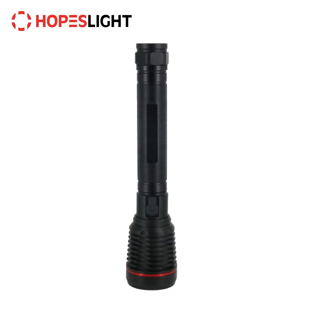 
Oem Factory Supply 2x18650 Battery Used Rechargeable Aluminum Police Best Military Combat led Flashlight torch light 