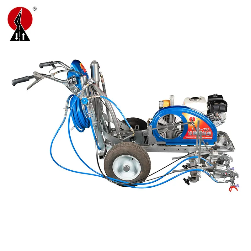 Заводская продукция ручной нажимной холодный распылитель высокого давления безвоздушный маркировочная машина для уличного покраски