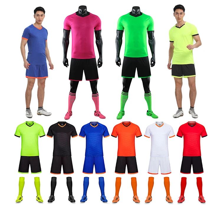 Custom Sublimation Sports Football Wear/soccer Kit/football Team Jersey And Shorts Soccer Uniform Set
