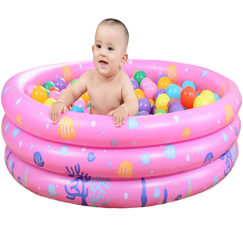 
Colorful big inflatable pool, big inflatable 3-ring water pool for kid 