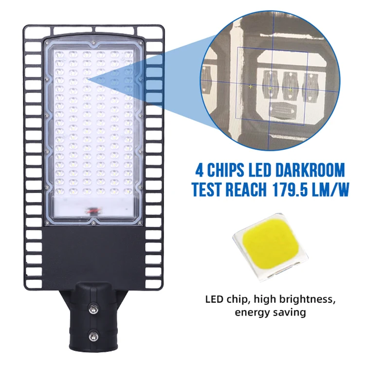 Hot Sale Ip65 Waterproof Bridgelux Smd 20w 30w 50w 100w 120w 150w 180w 200w 240w 300w Led Road Light
