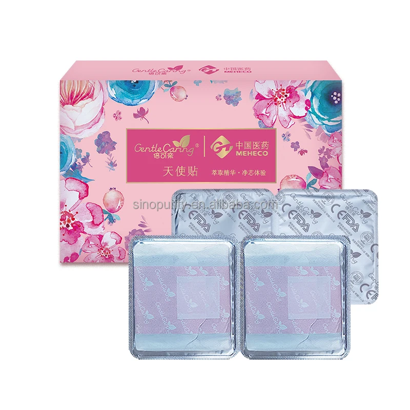 Chinese herbal pad bamboo panty liner for women daily use