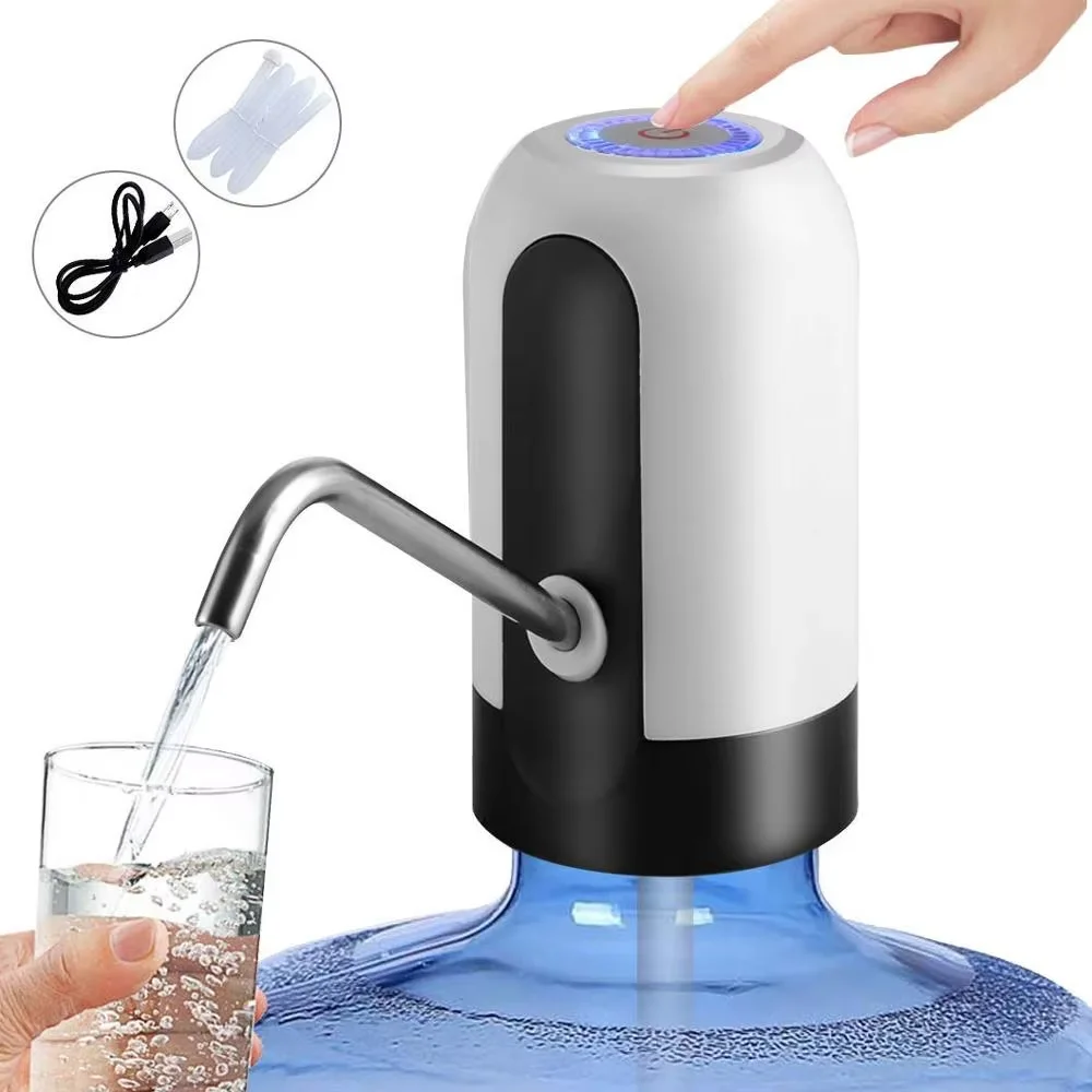 12v Dc Touch Usb Smart Flojet 5 Gallon Bottle Wireless De Agua Mini Electric Automatic Bottle Portable Cold Water Dispenser Pump
