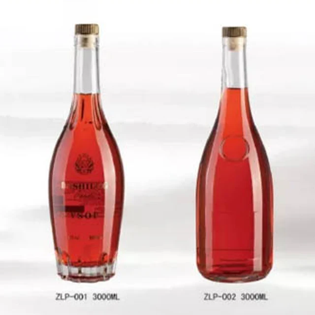 Cheap Water Whisky 750ml Wine Bottles with Caps Liquor Bottles Plastic for Beverage Packaging