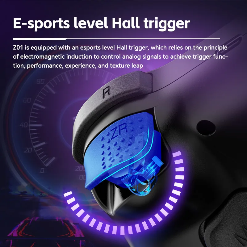 Somatosensory Programming Mobile Phone Game Controller  For IOS Android Switch PC Dual Hall Wireless Gaming  Gamepad