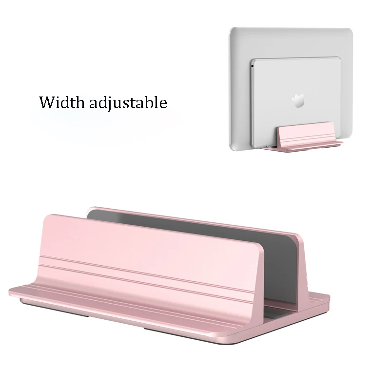 Подставка для ноутбука из алюминиевого сплава Регулируемая ширина держатель для ноутбука для macbook